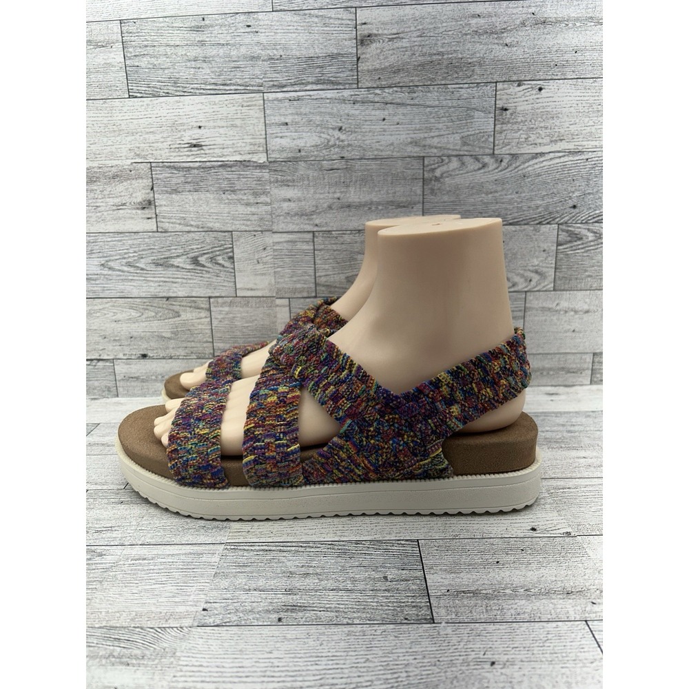 Bernie Mev. New York Sandals Soft Straps Rainbow Women's Sz 40‎ US 10 - Picture 3 of 11